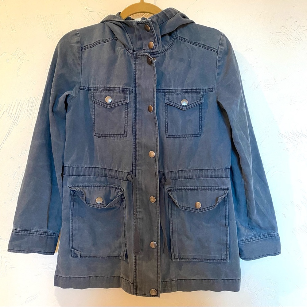 Nordstrom BP Women’s Utility Jacket | Grey-Blue | size small